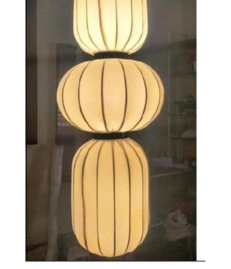Tapered Fabric Pendant