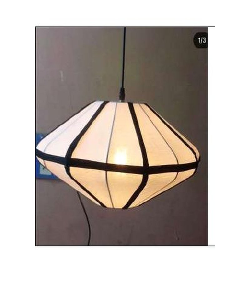 Japandi Pleated Balloon Pendant